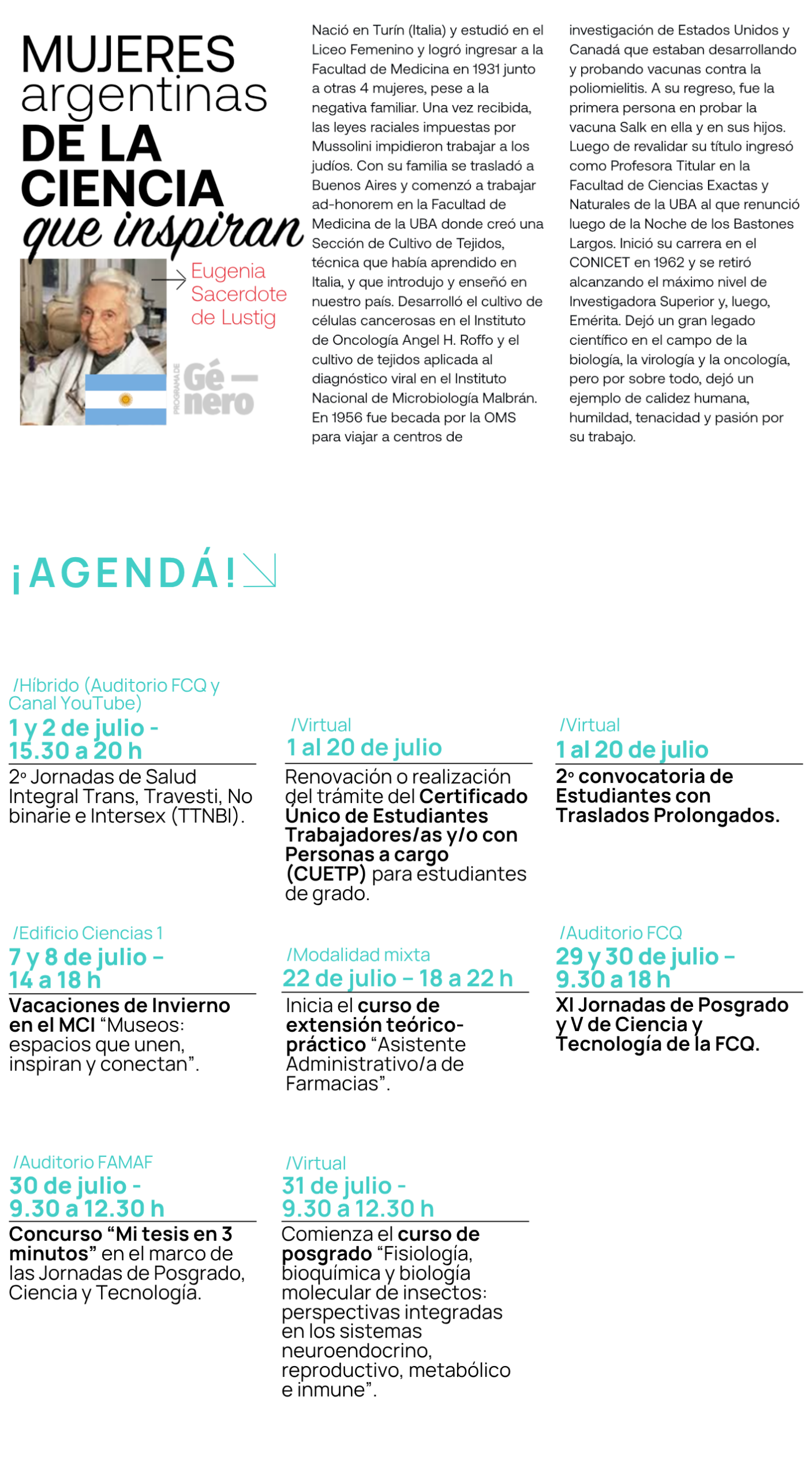 Mujeres y Agenda Junio 36